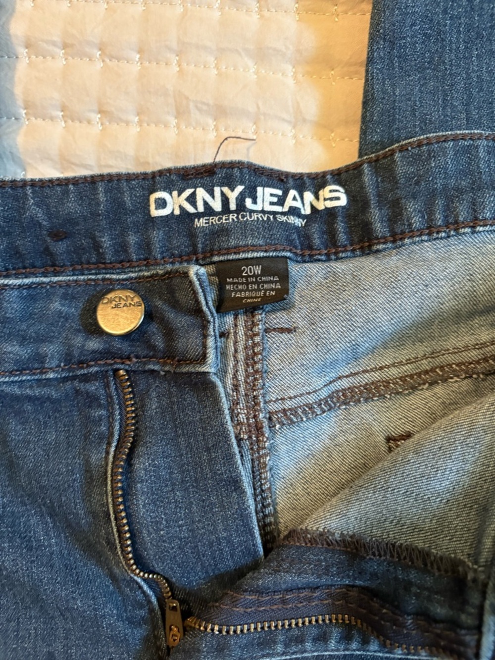 Old Navy Women’s Skinny Jeans - Dark Blue Denim